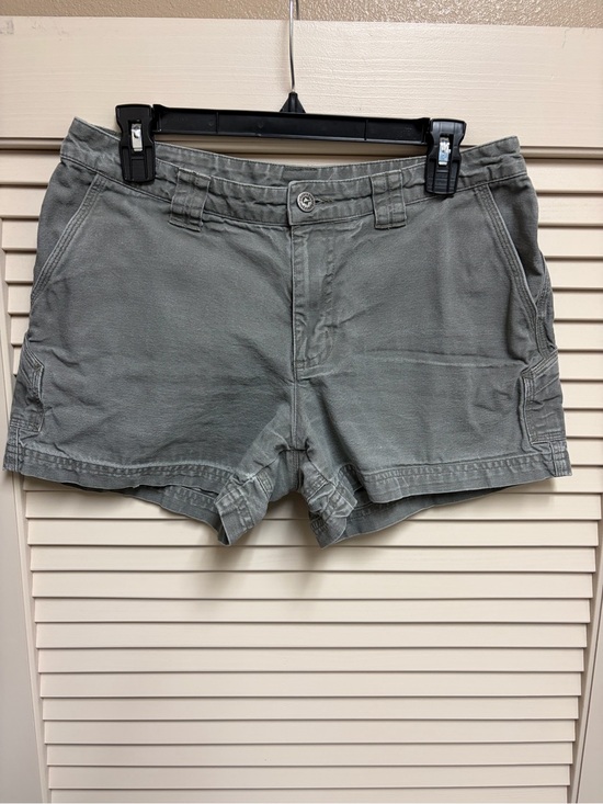 Patagonia Pants - Patagonia Womens Shorts 8 Gray Organic Cotton Hiking Outdoor Utility Gorpcore